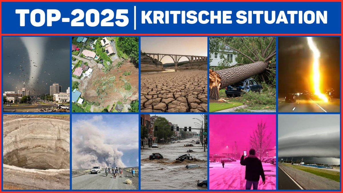 KLIMAERGEBNISSE 2025 
Unglaubliche Rekorde und verlorene Zeit - TEIL 1 

Das Jahr 2025 markiert einen Wendepunkt in der Klimageschichte der Menschheit. Die Zahl katastrophaler Ereignisse ging in die Tausende – weit mehr, als sich in einer Top-10-Liste erfassen ließe. In dieser