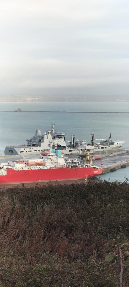 AytonJustyn's tweet photo. π Winter Olympics ππ No Incinerator π Boycott portland port π¬π§ π₯Rfa Tideforce π₯π¬π§ in #portland on 7/2/26. A Replenishment vessel . #weymouth #dorset #photography #shiplnpics #shipspotting #RfaTideforce @RFATideforce #NavyLookout #UKForcesTracker #Warshipcam https://t.co/mvyAq7F9Gm