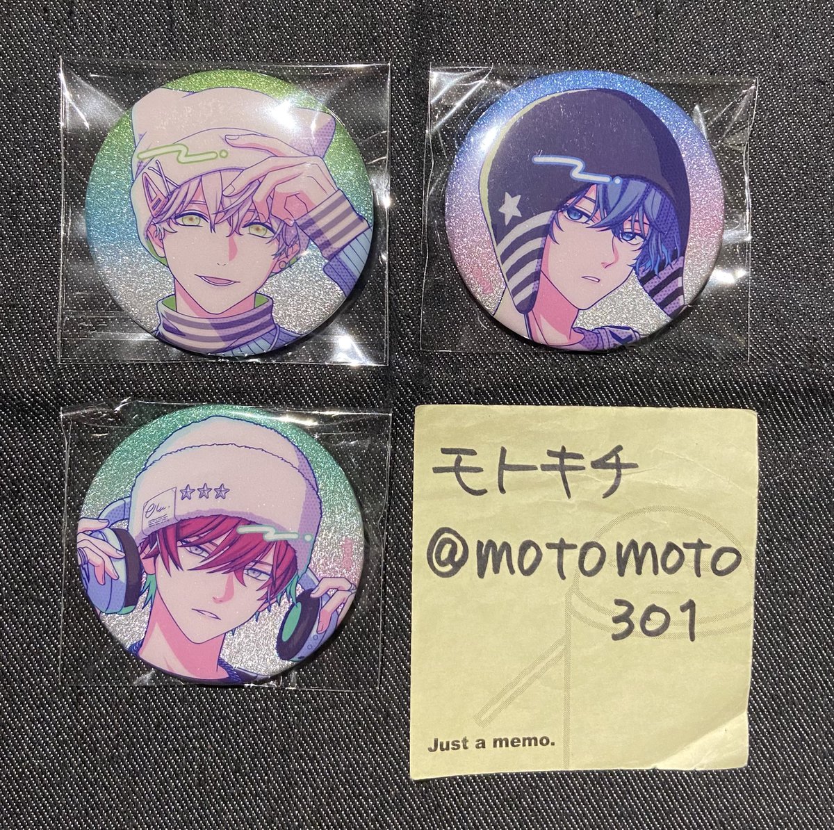 交換】ブレイクマイケース ブレマイ Dreamy Jam 缶バッジ 譲)城瀬、環