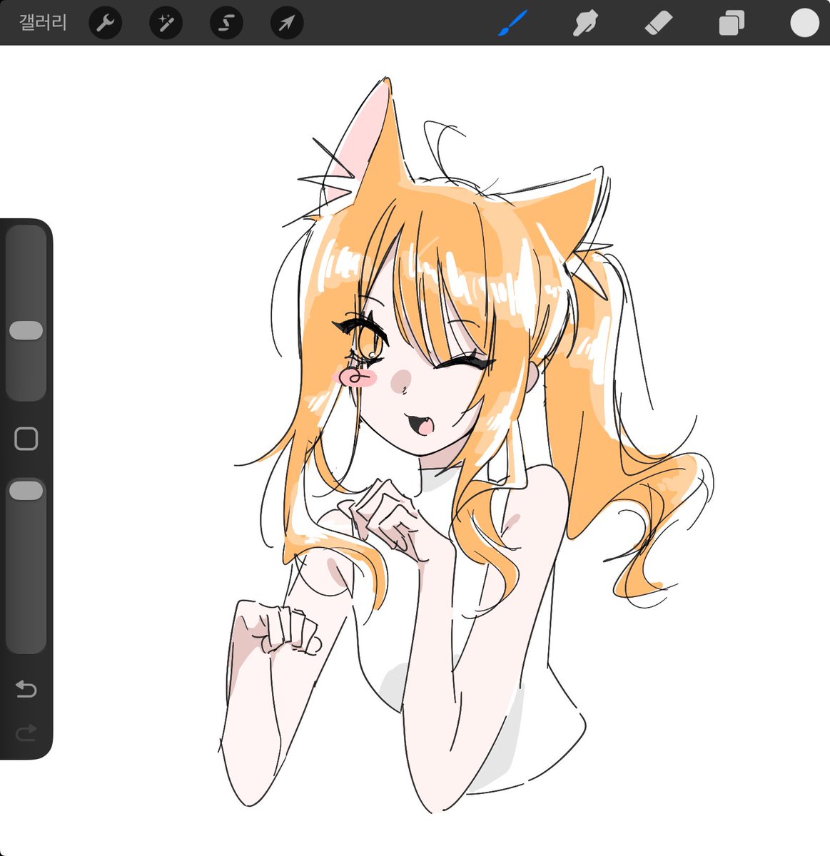 #나나양
이번달 방송화면 나나냥이