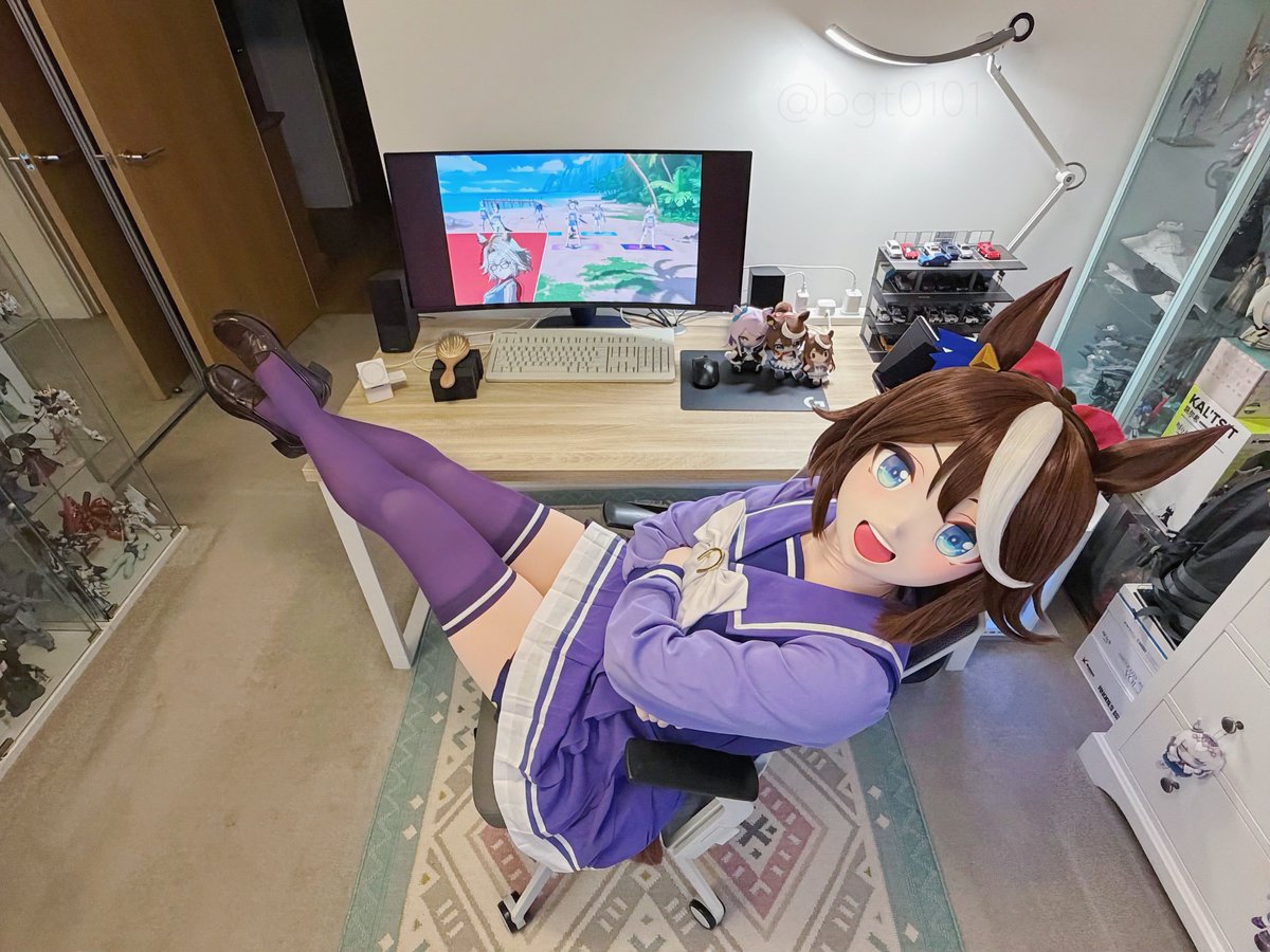 😁

#トウカイテイオー 
#ウマ娘
#umamusume
#kigurumi
#着ぐるみ