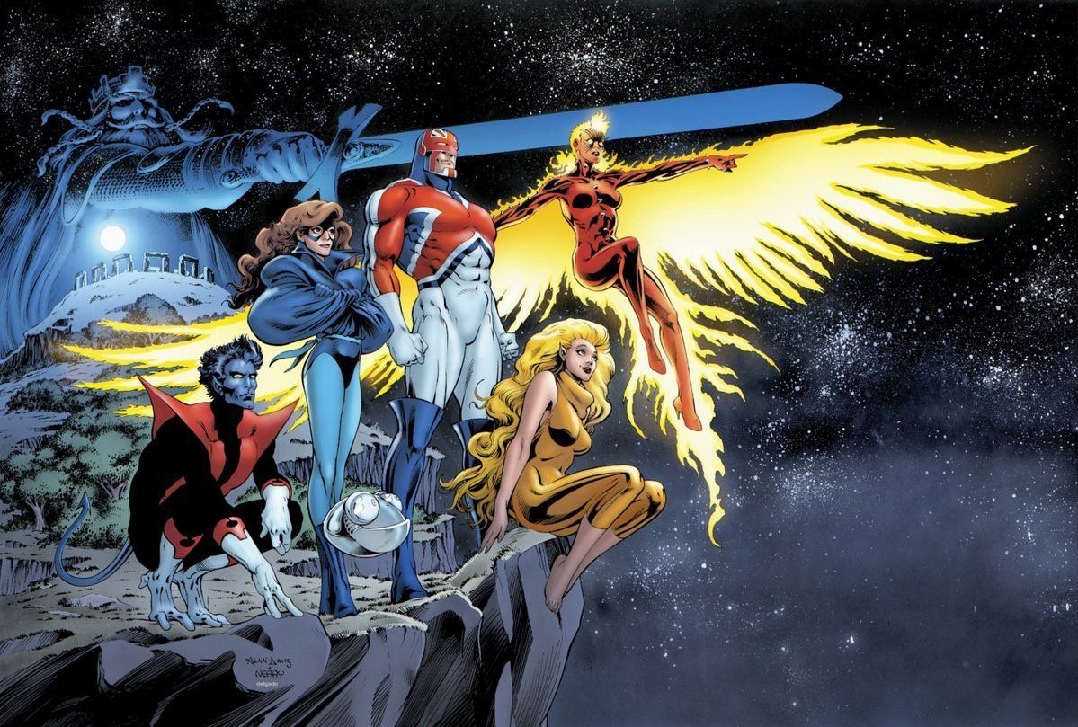 IntoWeird's tweet image. Excalibur by Alan Davis #XMen