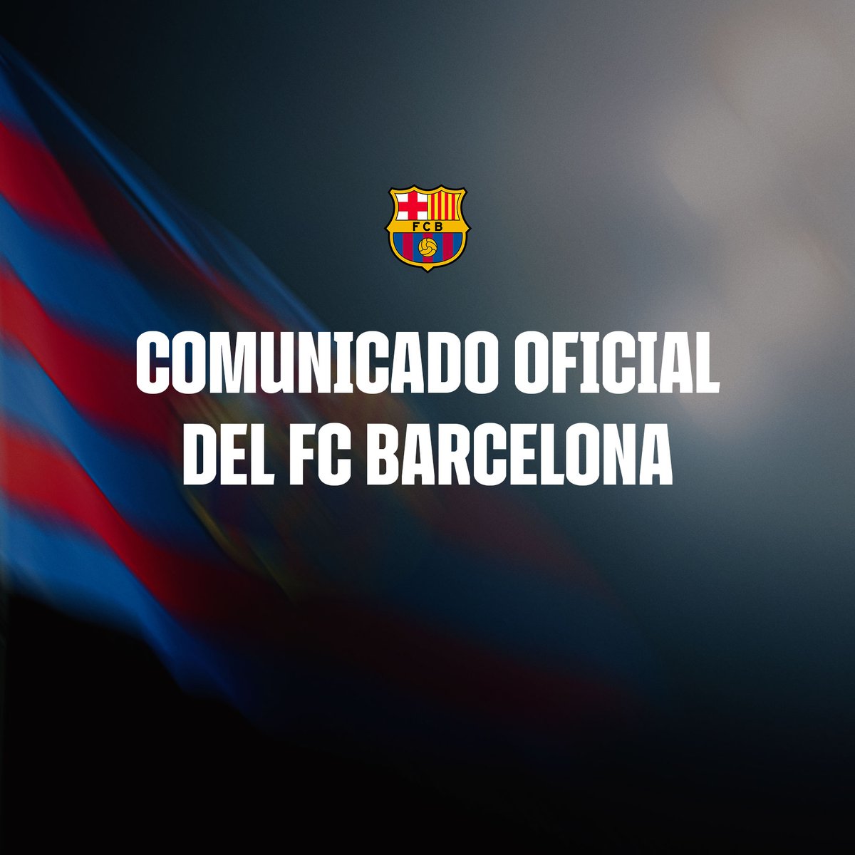 FCBarcelona_es's tweet image. COMUNICADO DEL FC BARCELONA

fcbarcelona.es/es/club/notici…