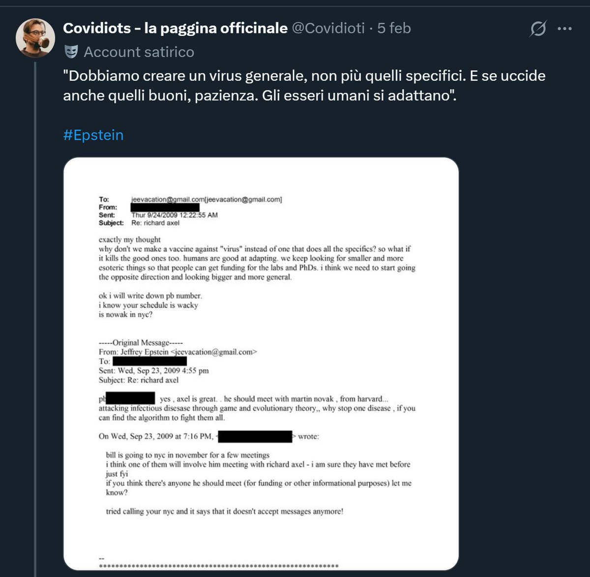 GiuseppePalombo's tweet image. Quando sei un idiota e non perdi occasione per farlo sapere a tutti @Covidioti 
#AdoroX