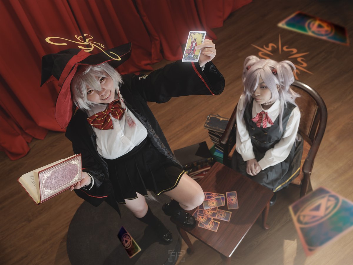 aikyan_primus's tweet photo. We Are the Occult Investigation Society!

Shirao Eri // cn @kaochiicos 
Itagaki Kanoe // cn @anzuchobi 

🃏@kaochiicos 
📸me
🆘@ambidere 

📍@sashinkostudio 

#bluearchive #bluearchivecosplay #cosplay #cosplayphotography #ブルーアーカイブ #ブルーアーカイブコスプレ #コスプレ https://t.co/6aXa8GOKru