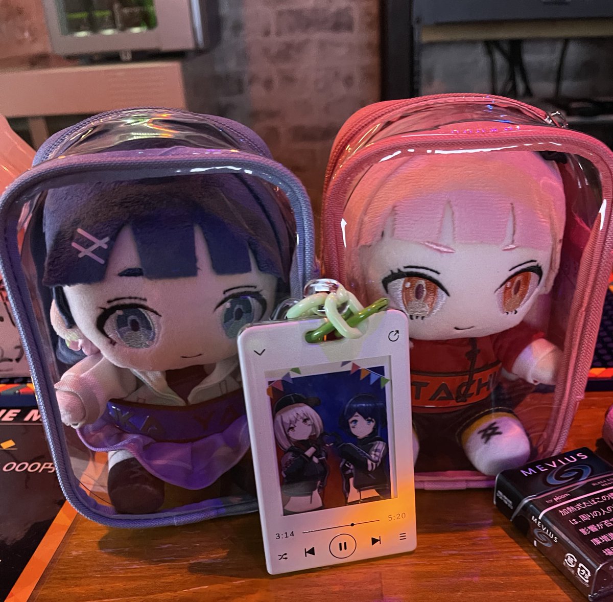 ACKEY__46's tweet photo. #VR_GR ENZさんがMarprilのぬい持ってきてたので、僕のチェキと📸 https://t.co/hNVS2PdFAJ