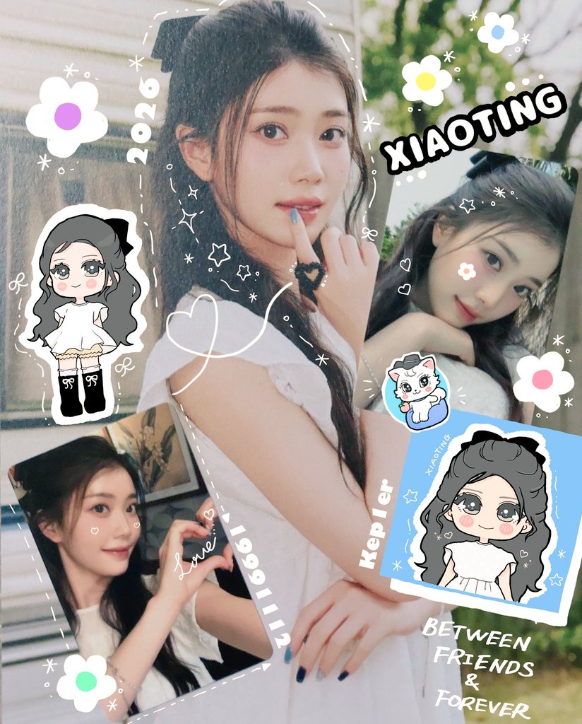 🦌꙳५✍🏻💜 #XIAOTING #シャオティン #샤오팅 #Kep1er #케플러