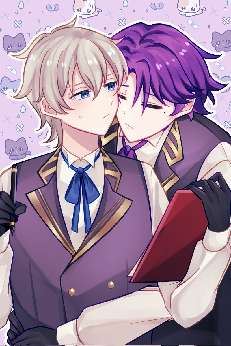 ⚠️ BL yume // VinHaru

🎷: Vincent-san, we're still at workq
☕: Give me one minute, I need to recharge... no, maybe one hour