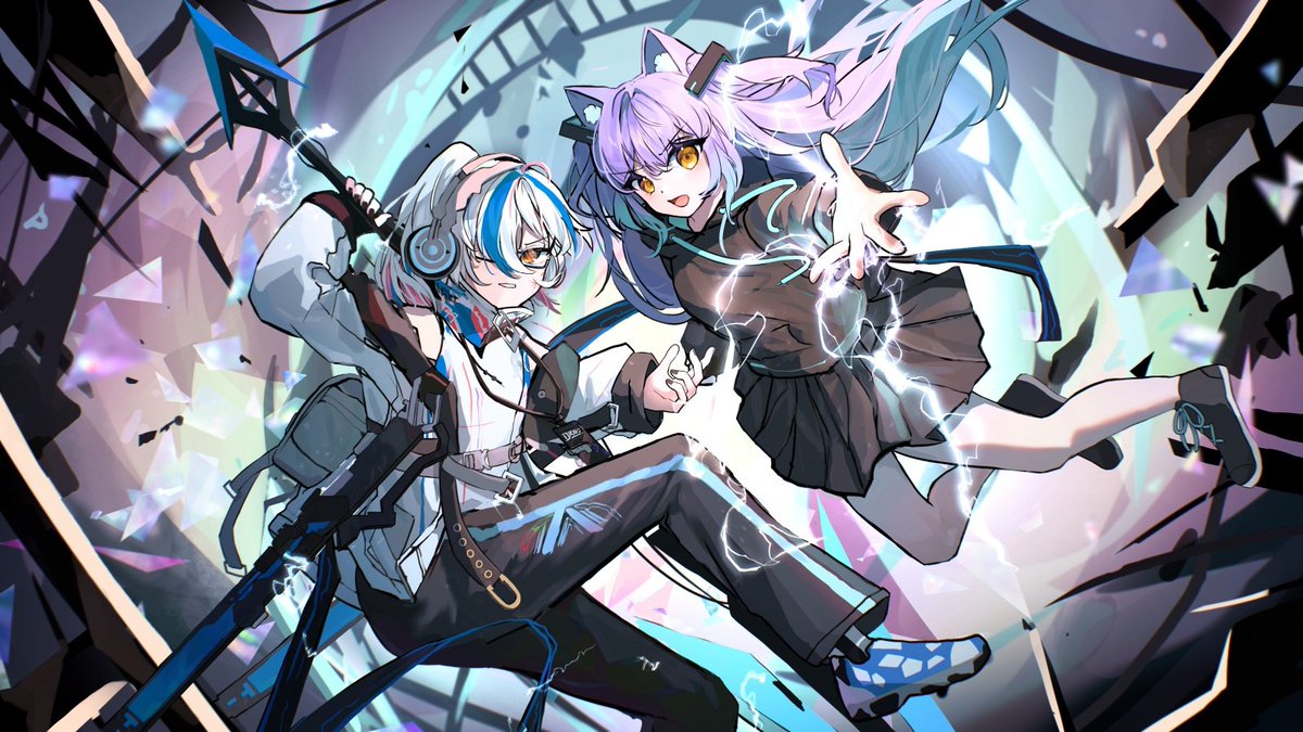 イラスト K work】 DRIVE. vs. K-forest - 『Central Xeunion』イラストを制作しま