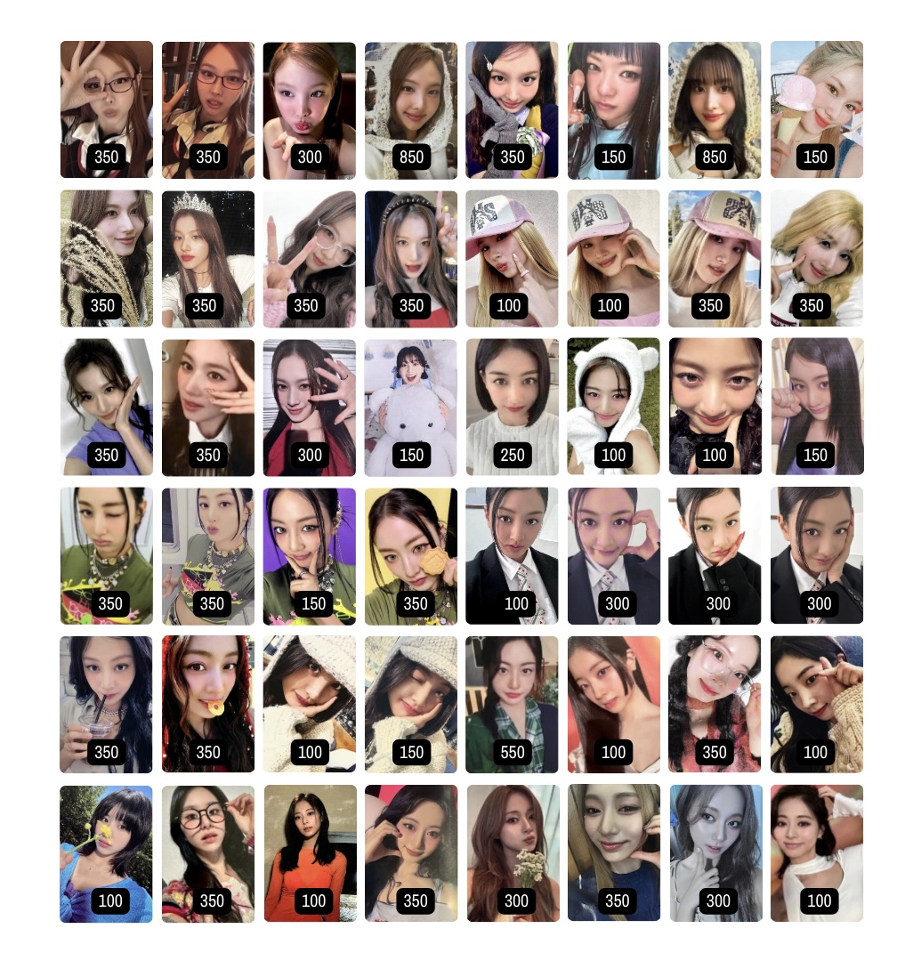 mozyos's tweet photo. wts lfb ph | twice pcs

— ₱13.6k set
— payo / 1 month dop w 50% nrdp
— some pcs stbo (within feb eta)
— x sensi &amp; impatient

# nayeon momo sana jihyo dahyun chaeyoung tzuyu specs ski bar tsgo tif digipack digi wy with you-th crown nemo devil teddyhyo bear kape strategy pob ld https://t.co/D2KvJLMtk4