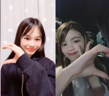 nanami_nana0910 両方の配信べつべつからスクショすると、ハートが