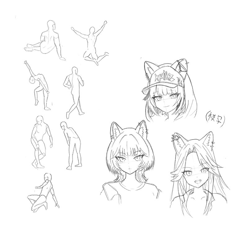 模写のクオリティが高い！！！✨️