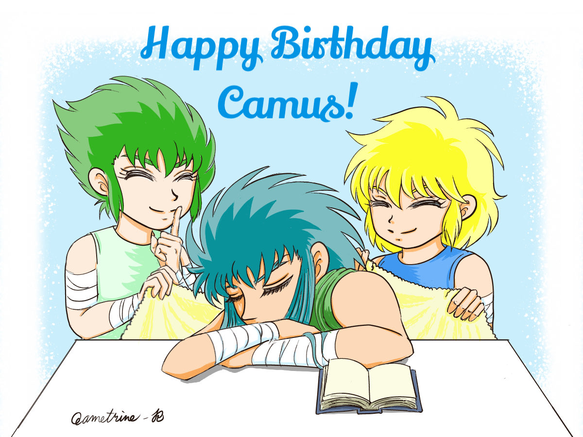 こんばんは🌙

本日はカミュ先生のお誕生日♒️🎂

おめでとうございます🎉🎉🎉✨

そしてやはり描けてない😂💢

という訳で過去絵達で賑やかしタイムです⏰
(リプ欄にちょこっと続きます)