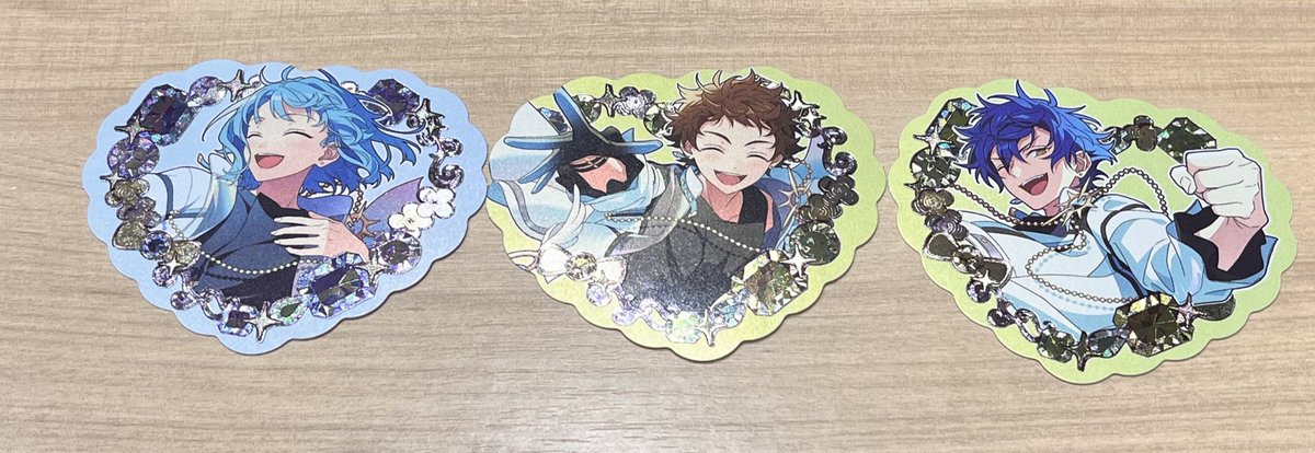 akarin_trade's tweet photo. 【交換】
あんスタ あんさんぶるスターズ プチプリ

譲　漣ジュン、天満光、紫之創
求　鬼龍紅郎

郵送のみ
検索からもお気軽にお声がけください。 https://t.co/FZ2dSRN0jM