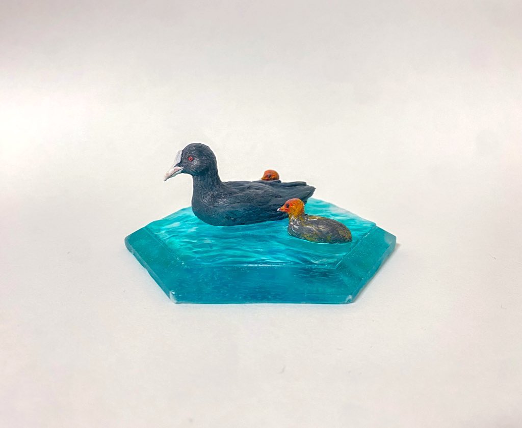 いよいよ明日はワンフェス！

お品書きツリー🌲
鳥小屋　「6-18-14」

●タテゴトアザラシの親子

キット　4000円
完成品　7000円

●オオバンの親子

キット　4500円
完成品　8000円

#WF2026冬 #WF2026W #WF2026Wおしながき