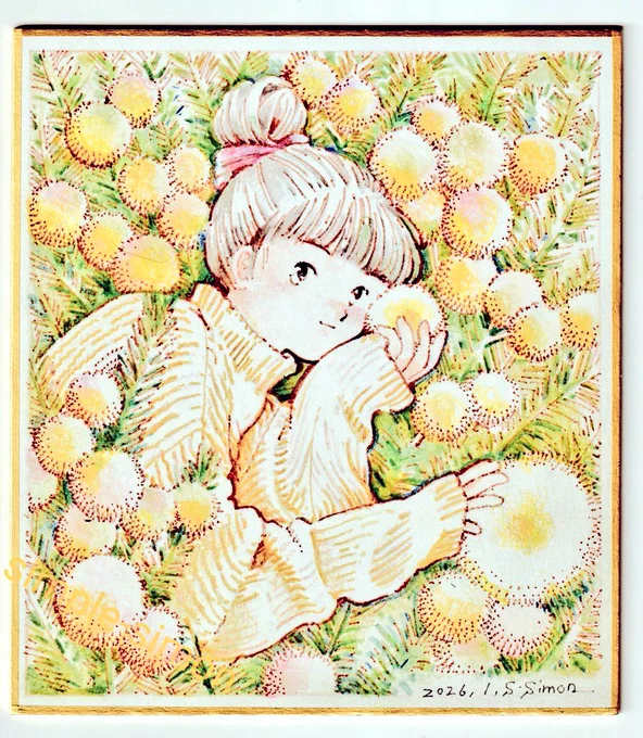 本日は新作お休みです 久しぶりにBOOTHにてミニ色紙販売をしたいと思います。数日に分けて紹介します。 本日は以下の4枚を午後10時より販売開始します。 下のリンクからよろしくお願いします!