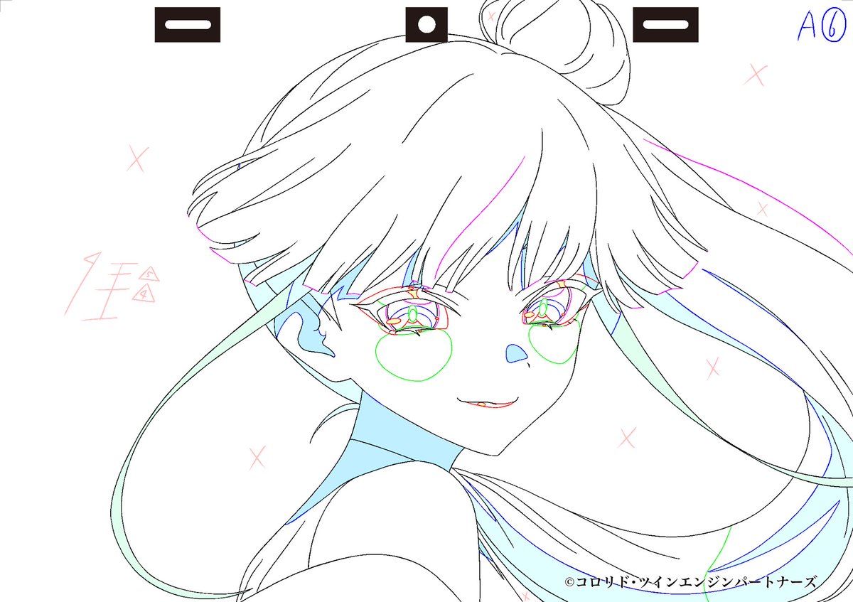 corocoroanime's tweet photo. #超かぐや姫
#CosmicPrincessKaguya 

『よねっ！』の動画を担当させて頂いてました✍️
原画様が中割りにも言及してくださっていたのが嬉しかったので思い切って載せてみます🌙
弱小すぎるアカウントなので、見つけてくださった方にはゲーミング電柱に出逢うような幸運が舞い降りることを祈ってます🎋 https://t.co/NqcidKdYe6