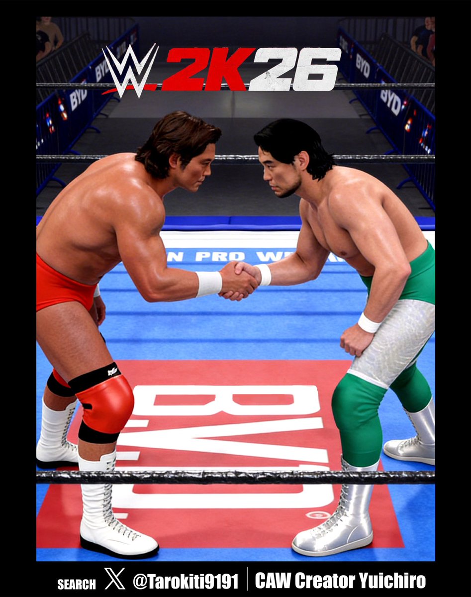 WWE2K26発売まで1ヶ月！！ そしてWWE2K26の新機能！！ 試合開始