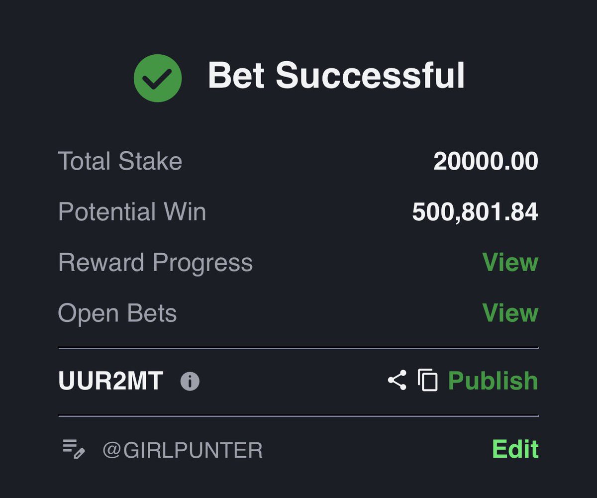 Girlpunter's tweet photo. UUR2MT ☑️

REPOST when you see IT !!!

congratulations in ADVANCE 💯 https://t.co/IPnFVPky6B