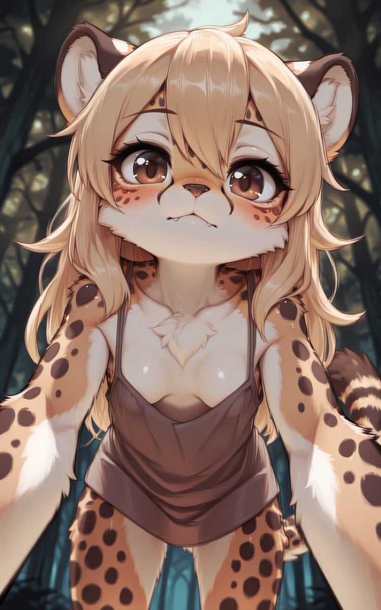 Magic_AIArtist's tweet image. #FurryArt #AIArt #MagniciaOC