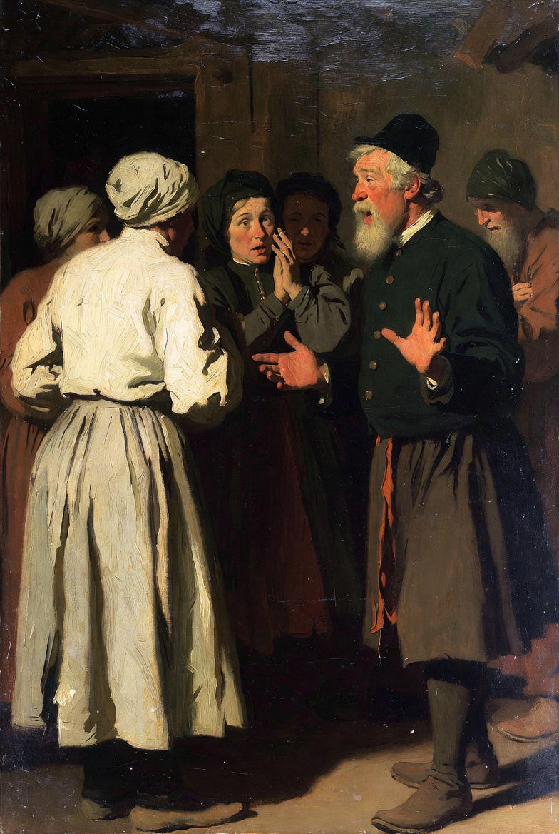 „There were also those who were less listened to; dazed by so much clamor and shouting, they abandoned themselves entirely to the pleasure of soothing the itch of their tongues.”

Leo #Tolstoy - Polikushka (1863)

#QuoteOfTheDay
#books
