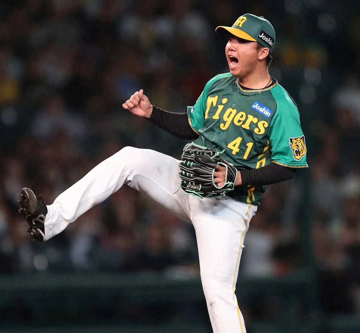 阪神 2024 「ウル虎の夏2024」 ウル虎の夏ユニフォーム #村上頌樹 #hanshin
