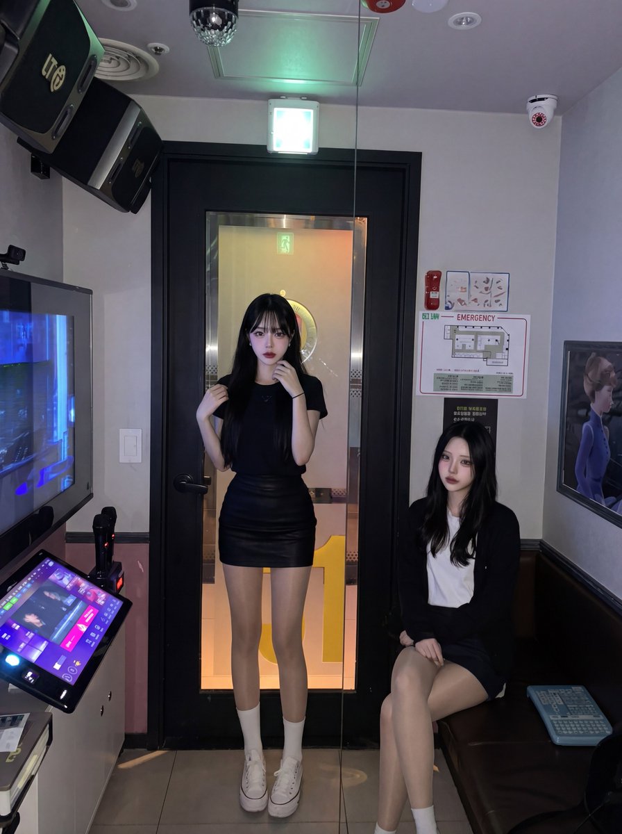 korean_stocking's tweet photo. #koreanstyle #ottd #pantyhose #ストッキング #stocking #韩国女高 #韓国女子高生 #karaoke🎤