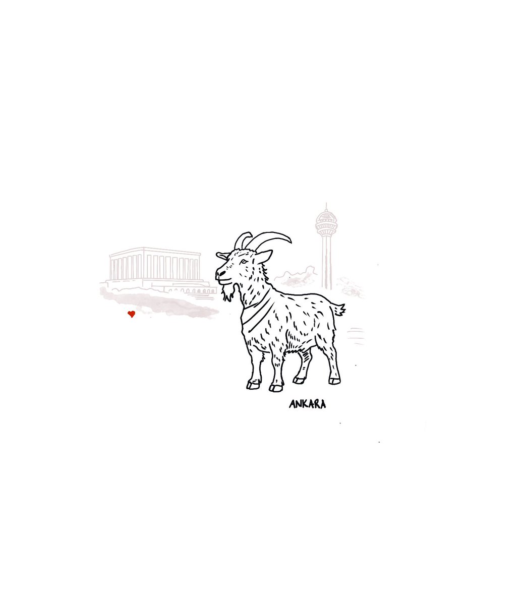 thoughtssketch's tweet photo. Ankara the goat🐐
#Ankara #anıtkabir #drawing #illustration #art https://t.co/Mxf9sFHaM2