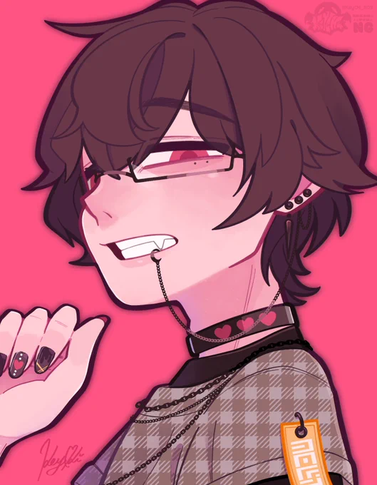 企みチョコレートboy #illustration #art #drawing #oc #イラスト #きぃちの癖男子