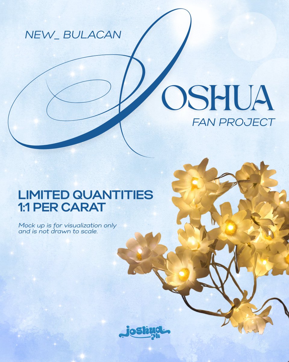 jisoohong_ph's tweet photo. On this special stage, let's give JOSHUA back what he has always given us — COMFORT and LIGHT.

Daisies 🌼 the flower that has always been his, for the quiet reassurance he brings.

Light ✨ for the warmth he shares, and for a moment meant to be seen by him.

Join our heartfelt fan project and help create a garden of love for JOSHUA on March 21, at #NEW_BULACAN 🩵

#JOSHUA #조슈아 #ジョシュア #洪知秀 #SEVENTEEN #세븐틴