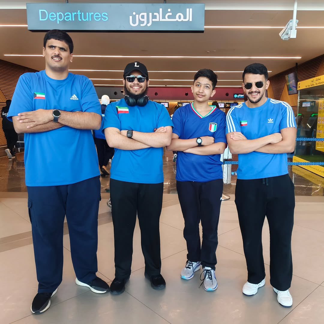 q8bscb's tweet photo. على بركة الله ✈️🇰🇼
نادي البصيرة الرياضي للمكفوفين ضمن وفد منتخب الكويت للمعوقين، متوجهين للمشاركة في Fazza International Para Athletics Championship 💪🏽🏃‍♂️غادر أرض الوطن وكلنا فخر وعزيمة لتمثيل الكويت بأفضل صورة
دعواتكم لأبطالنا بالتوفيق إن شاء الله 🙏🏽
#نادي_البصيرة
#ParaAthletics https://t.co/7GiLOzVtUC
