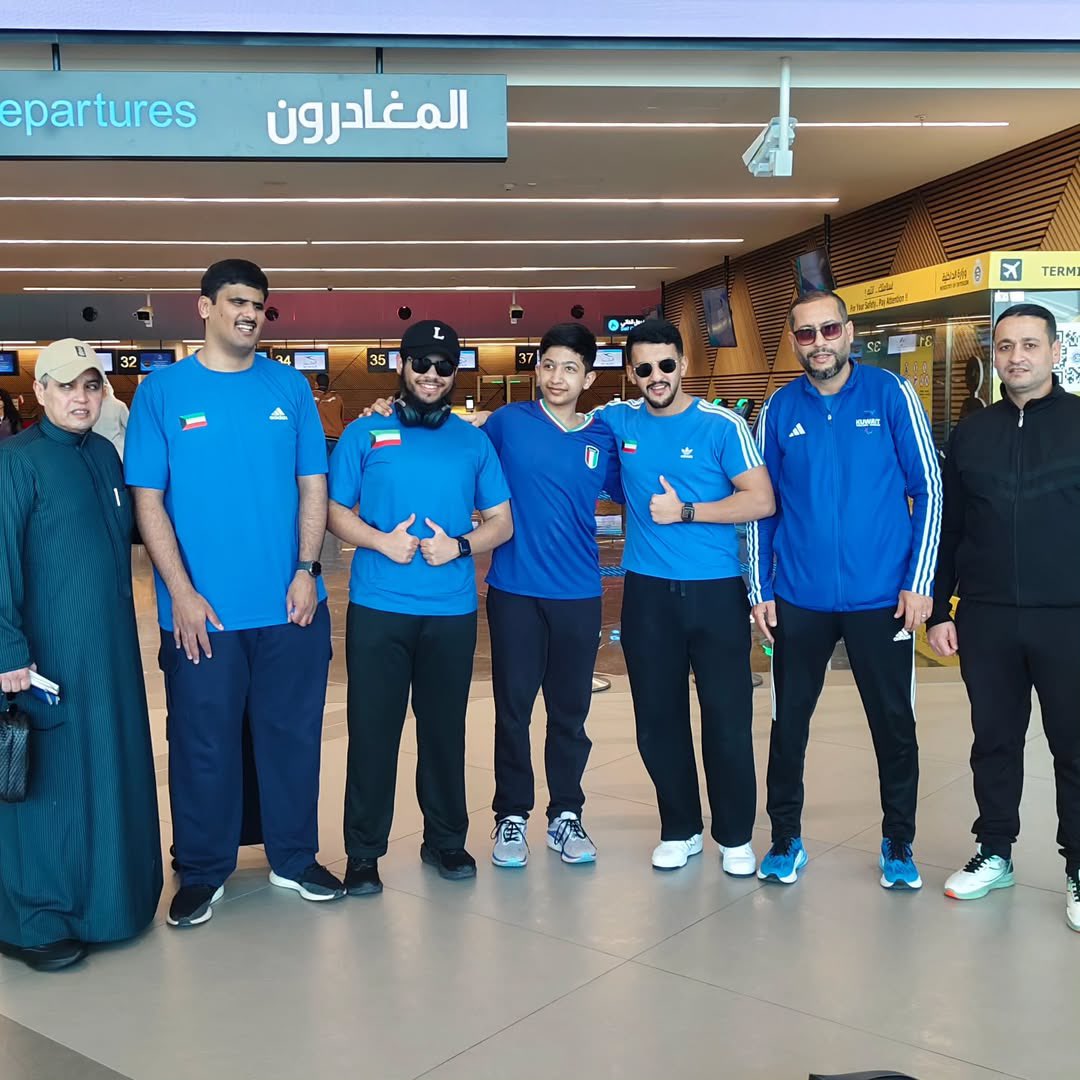 q8bscb's tweet photo. على بركة الله ✈️🇰🇼
نادي البصيرة الرياضي للمكفوفين ضمن وفد منتخب الكويت للمعوقين، متوجهين للمشاركة في Fazza International Para Athletics Championship 💪🏽🏃‍♂️غادر أرض الوطن وكلنا فخر وعزيمة لتمثيل الكويت بأفضل صورة
دعواتكم لأبطالنا بالتوفيق إن شاء الله 🙏🏽
#نادي_البصيرة
#ParaAthletics https://t.co/7GiLOzVtUC