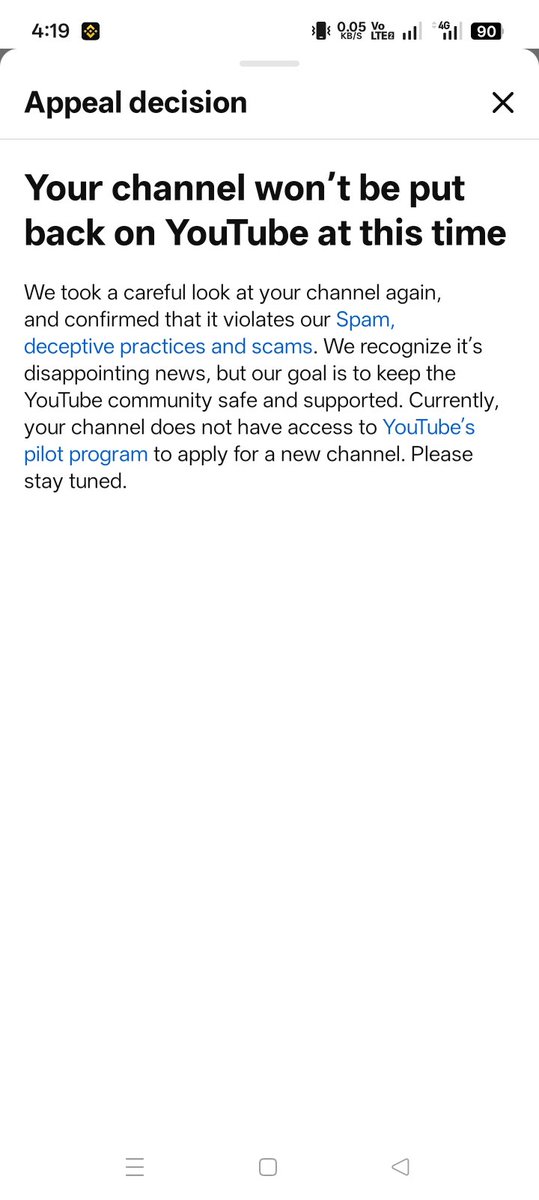 YouTube ki system ki vajah se Meri video remove hui hai please meri help Karen aur isko recover kar den ek bar kisi insan se check karna hai time nikalkar robot 1 minut ke andar bhi check kar leta hai
<a href="/YouTube/">YouTube</a> <a href="/TeamYouTube/">TeamYouTube</a> #YouTuber #TeamYoutube