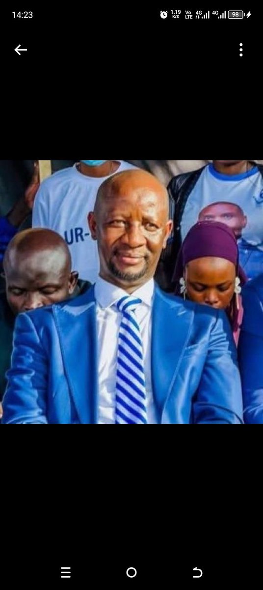 Since He Lost The Mp Seat, He's Now a Mad Man.
We Have Known Him Being An Islamic Extremism Fanatic &amp; Updf Hater Who Celebrates Every Death of Men &amp; Women In Uniform. 
We urge security to keep a mean eye on this lunatic before it's too late to call.