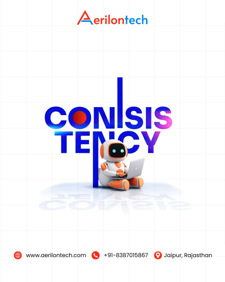AerilonTech's tweet photo. Consistency is the secret behind every strong brand.
At Aerilontech, we show up every day with passion, quality, and creativity.
💡 Consistency builds trust. Trust builds brands.

#Aerilontech #BrandGrowth #DigitalBranding https://t.co/tL0c81JP8r