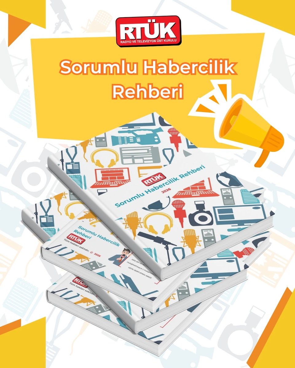 Radyo ve Televizyon Üst Kurulu tarafından hazırlanan Sorumlu Habercilik Çerçevesi Medya Buluşması Rehberi yayımlandı. 🔖