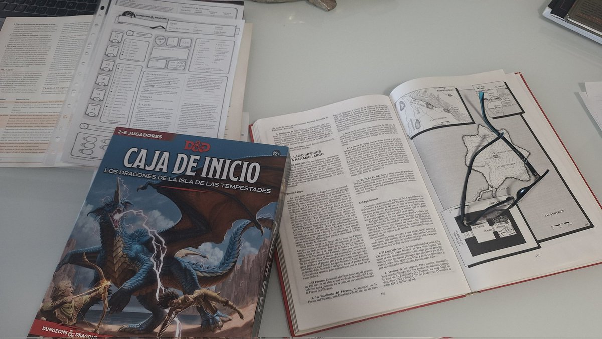 Pasando la aventura del SdlA de JOC al D&amp;D para iniciar a la pandilla de mi hija. 
Veremos como sale la película.