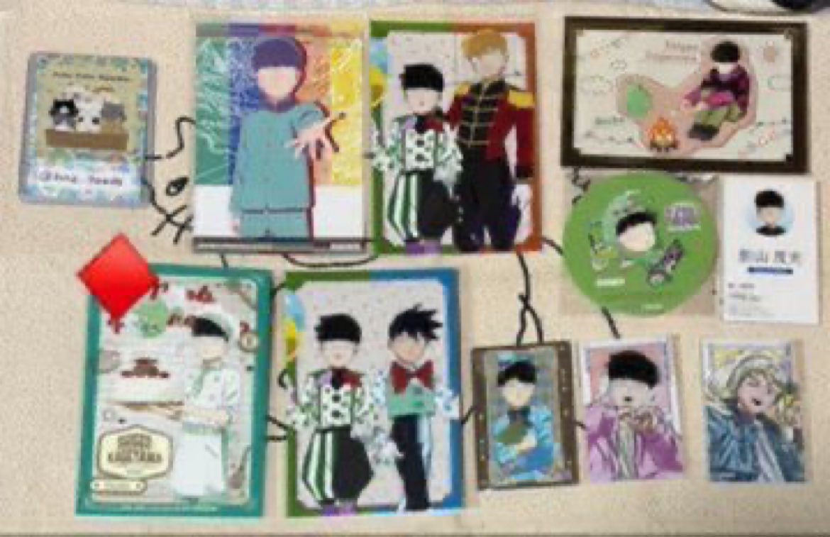 交換】 モブサイコ100 キャラウムカフェ 他 特典の交換募集です 譲