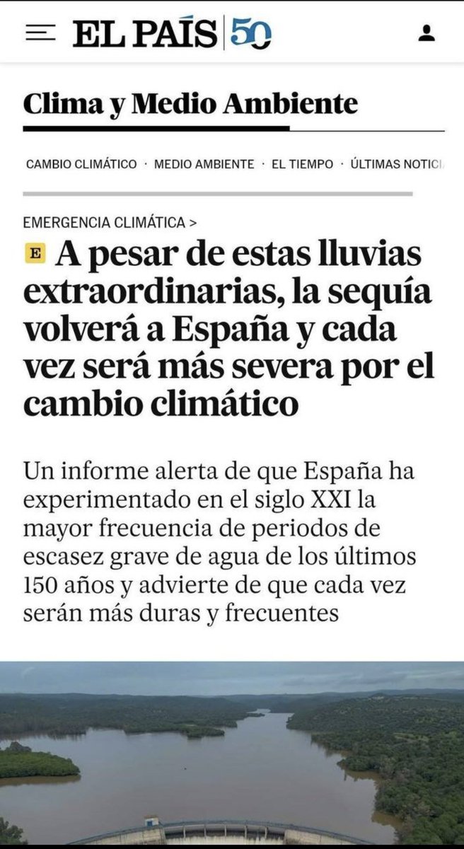 CUANDO LAS LLUVIAS PROVOCAN SEQUÍA