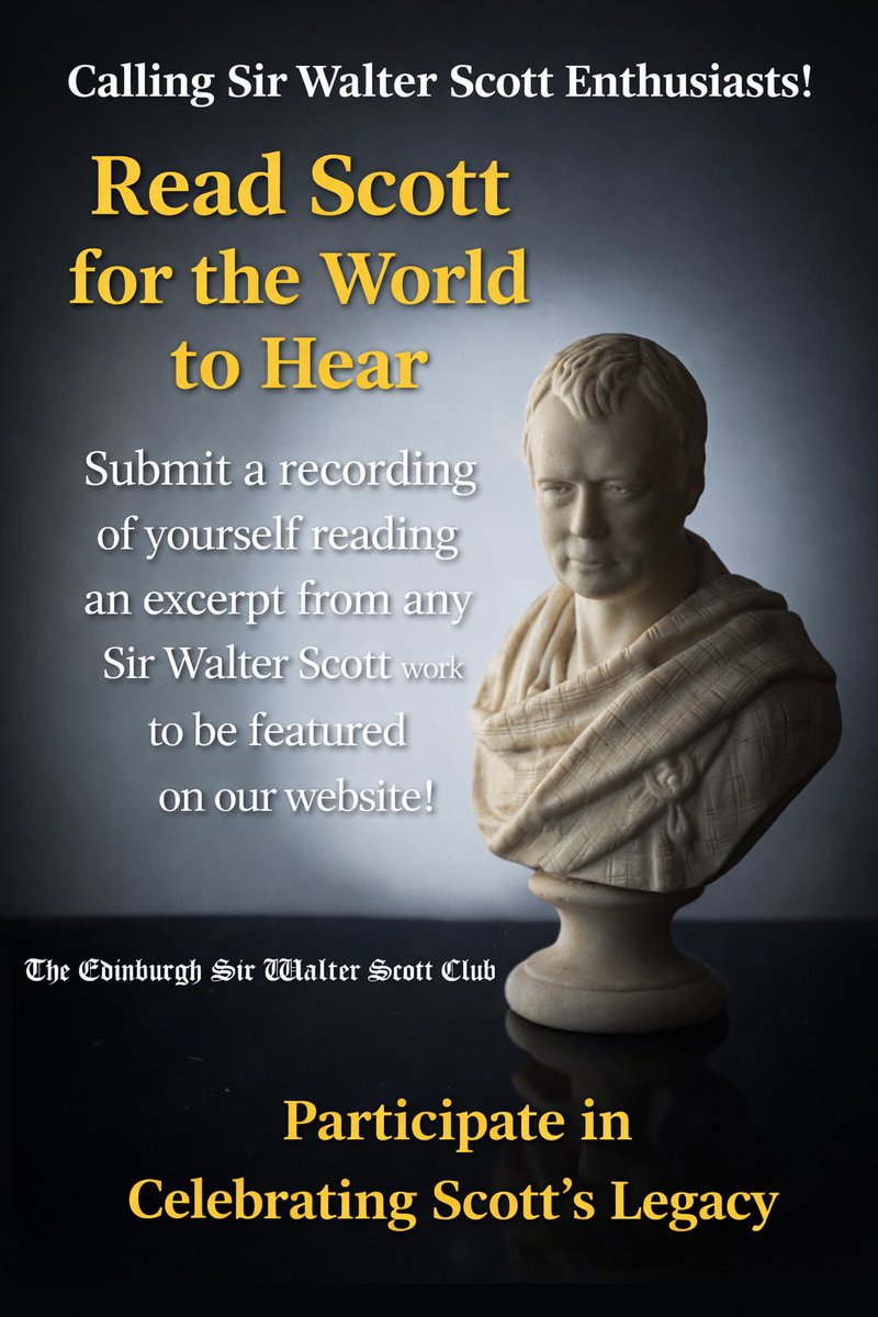 The Edinburgh Sir Walter Scott Club tweet media