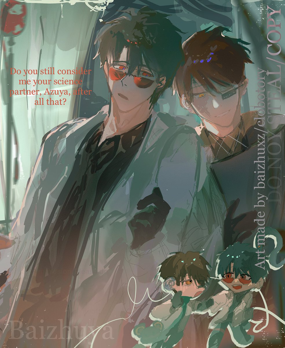 clobotory's tweet photo. Doctors? | baizhu & azuya. | OC
#oc #ocs #ocart #illustration #illustrationart #drawing #procreate #artpage #digitalart https://t.co/jBU3RS9gzW