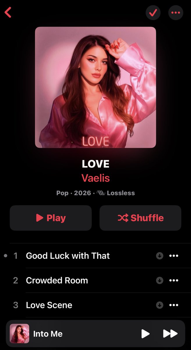 Hello, Stream <a href="/VaelisFox/">Vaelis</a>’s debut album LOVE! This album is a masterpiece and you may like it if you like artists such as Taylor Swift, Olivia Rodrigo!