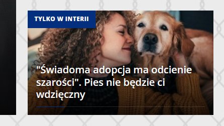 Właśnie. Niestety kretyńskie filmiki w necie robią złą robotę.