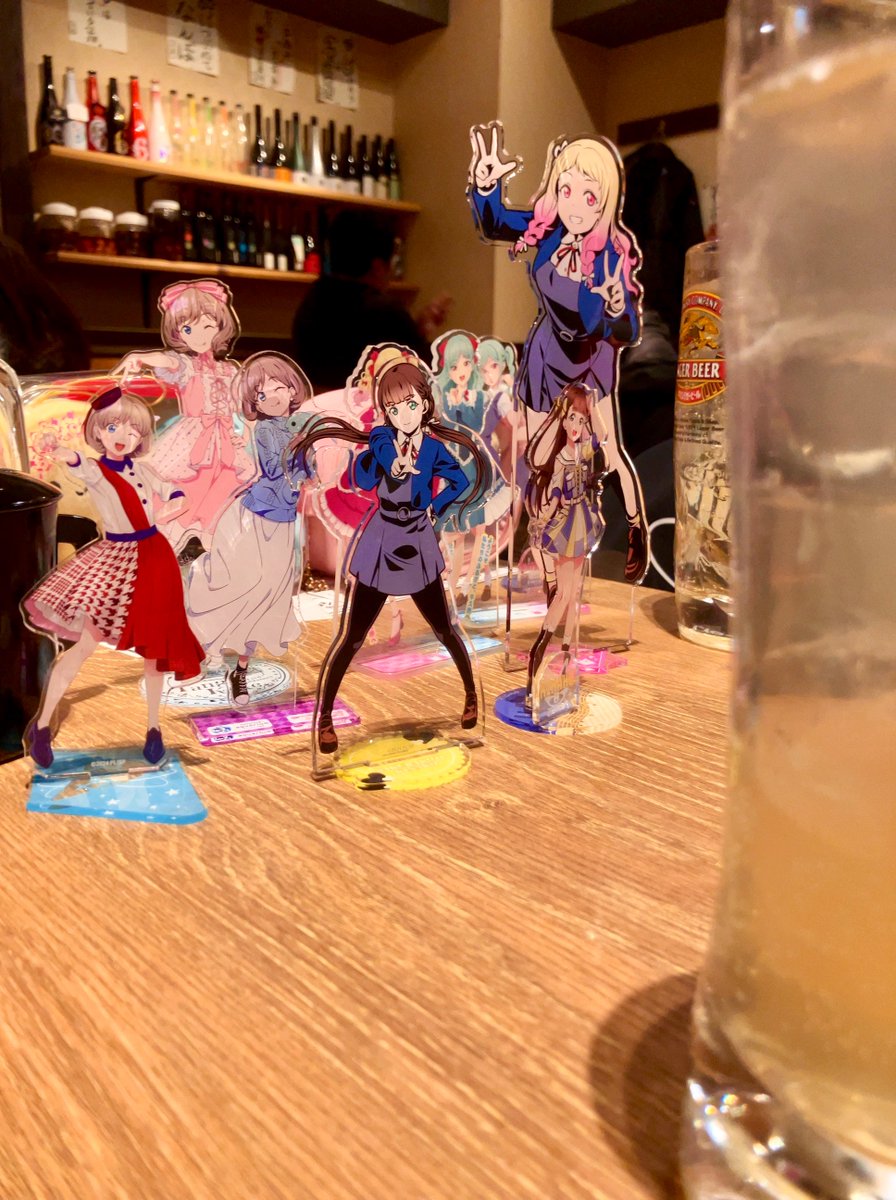 coda_code's tweet image. 興奮覚めぬまま、打ち上げじゃー！
 #Liella_7th_神奈川Day1