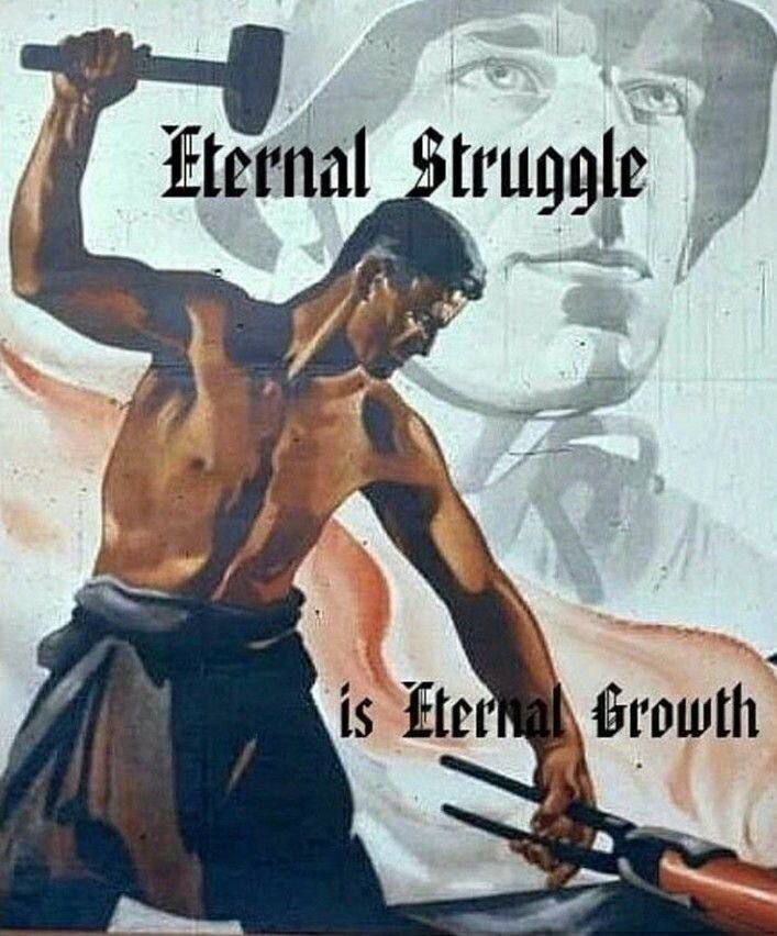 The life-laws are the bedrock of the National Socialist worldview. In order to improve the living conditions of the people and to improve the strength of the folk, we must recognise and build upon these foundations.
