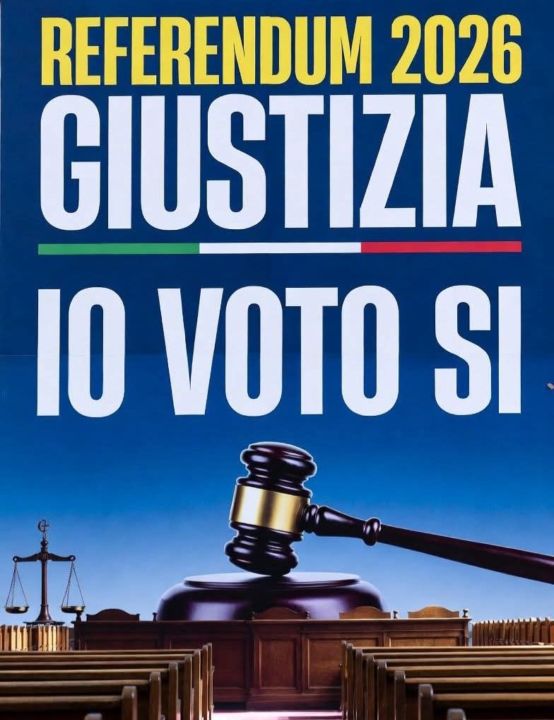 Giumaric's tweet photo. Andrò a votare e voterò convintamente SI' a favore della riforma della Giustizia.

#REFERENDUMGIUSTIZIA
#IoVotoSI https://t.co/7yvfgi0qyl