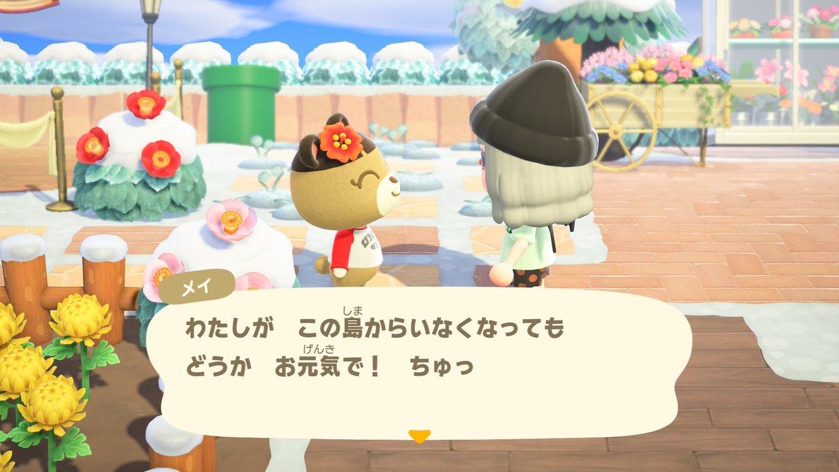 古参のメイちゃんがお引越しなので、明日は住民ガチャですぅ

#NintendoSwitch2 #どうぶつの森 #AnimalCrossing #ACNH