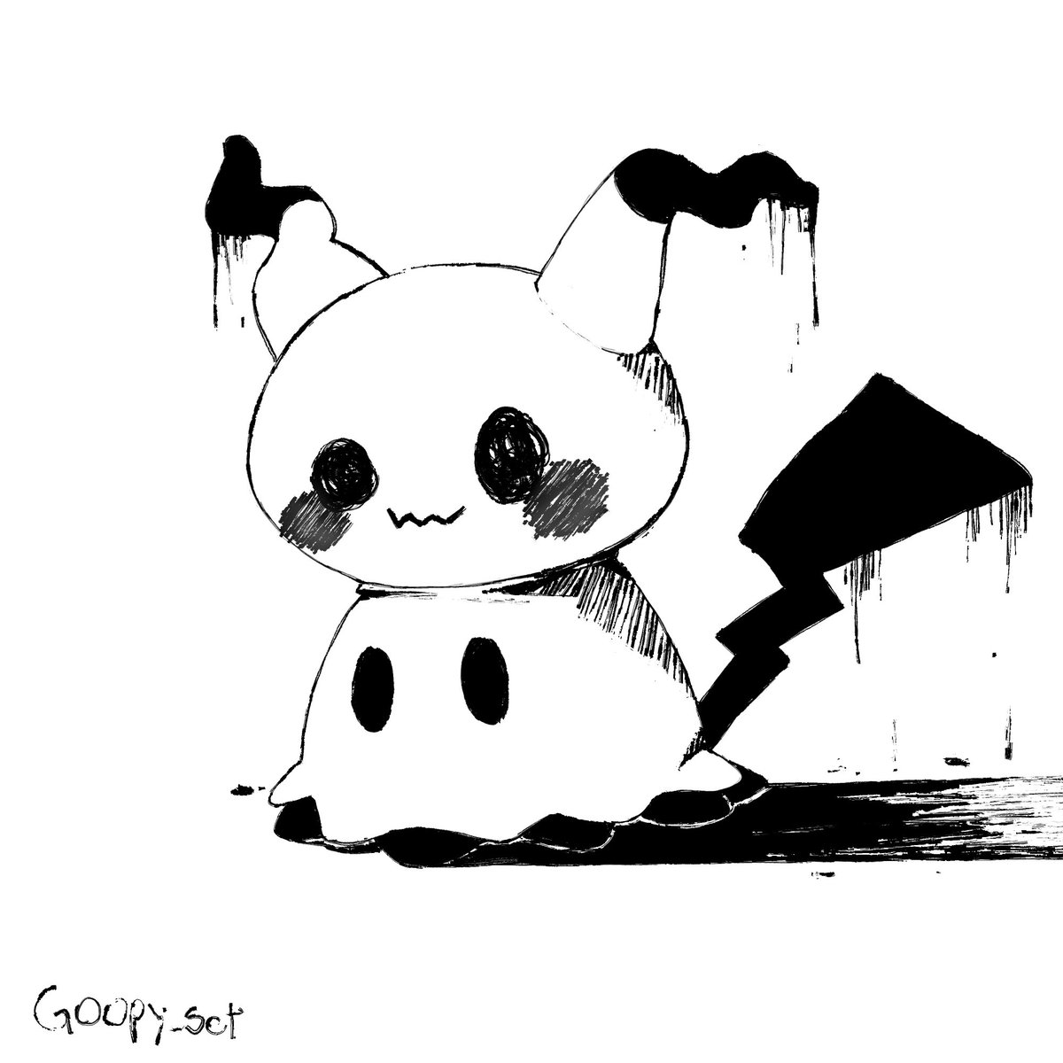 goopi_set's tweet photo. #drawing #illustration #illust #digitalart #art #Pokemon #mimikyu https://t.co/wjjQXrUFKx