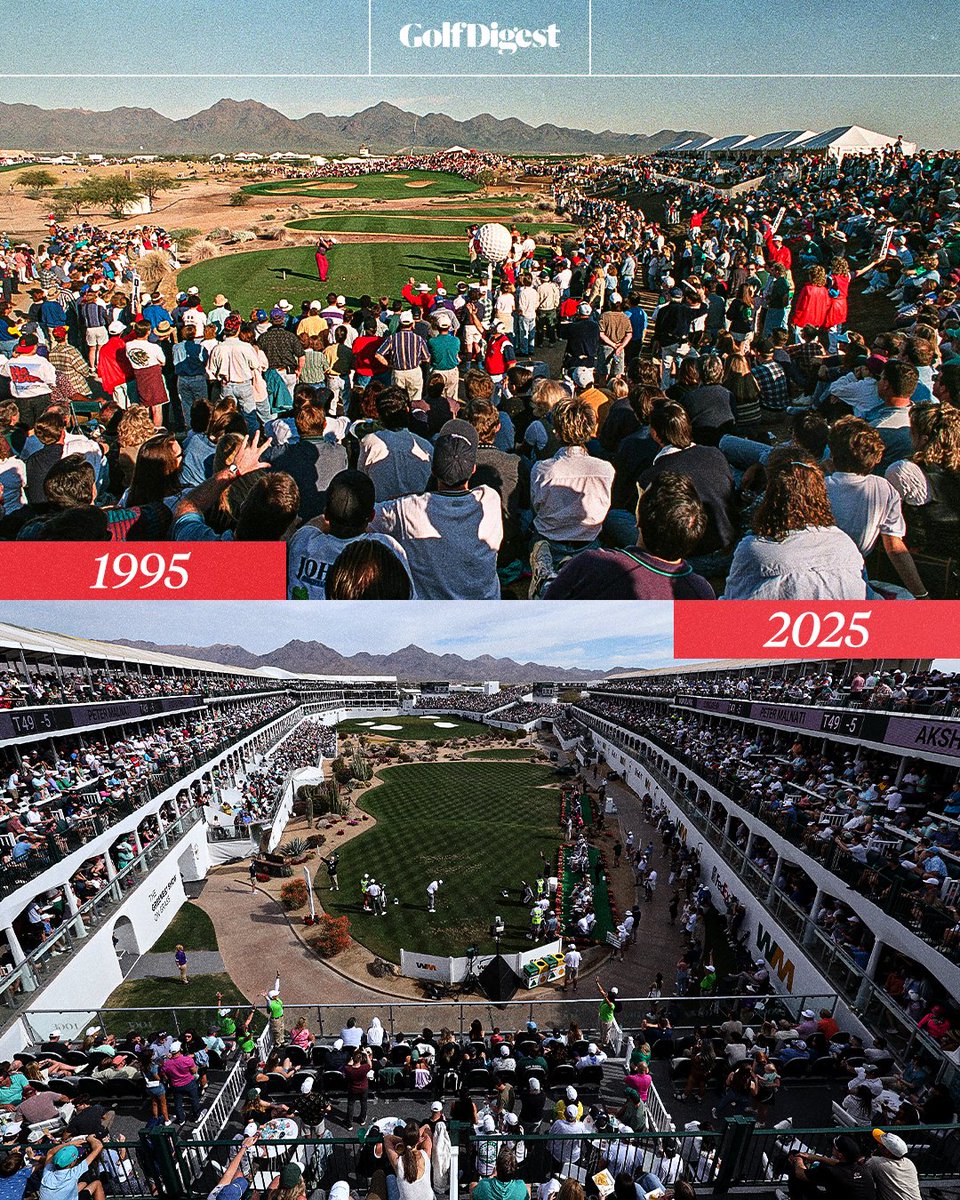 GolfDigest's tweet image. The 16th hole, 30 years apart. 🤯