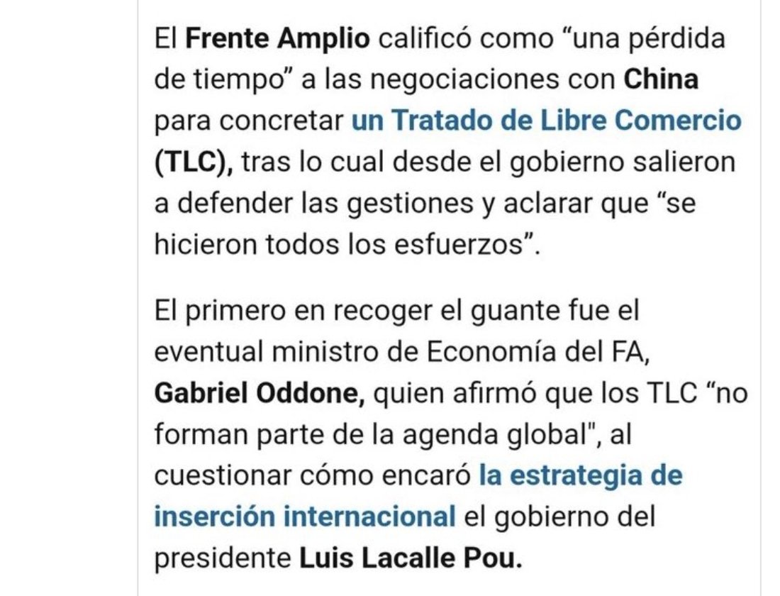 <a href="/jdiazalmeida/">Jorge Diaz</a> <a href="/compresidencia/">Presidencia Uruguay</a> <a href="/CancilleriaUy/">Cancillería Uruguay 🇺🇾</a> <a href="/OrsiYamandu/">Yamandú Orsi</a> Son raros ustedes, es como un doble discurso, que frente es el de hoy? No son creíbles che.